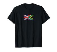 United Kingdom & South Africa Flags - South African T-Shirt