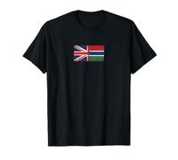 United Kingdom & The Gambia Flags - British Gambian T-Shirt