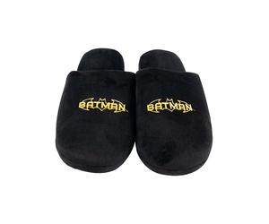 United Labels DC Comics Batman Slippers for Men - Slippers Black, black, 9/9.5 UK