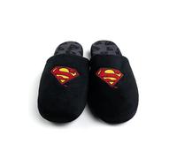 United Labels DC Comics Superman Unisex Adults Slippers Black 10/10.5 UK