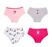 United Labels Disney Minnie Mouse Girls' Panties Underwear (Pack of 4), multicoloured, 110