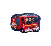 United Labels Fireman Sam Cushion - Fire Brigade Plush Decorative Cushion 37 x 26 cm