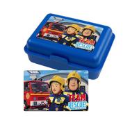 United Labels Fireman Sam Team Rescue Lunch Box with Divider Blue