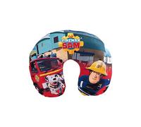 United Labels Fireman Sam Travel Pillow - Fire Brigade Plush Pillow 30 x 35 cm