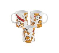 United Labels Garfield Mug - Allover Coffee Mug Ceramic White 320 ml