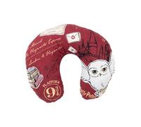 United Labels Harry Potter Hedwig Owl Travel Neck Pillow Comfortable Travel Pillow Neck Pillow Car Aeroplane Red