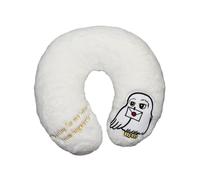United Labels Harry Potter Hedwig Travel Neck Pillow - Comfortable Travel Pillow Neck Pillow Owl Letter Car Aeroplane White/Black