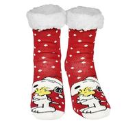 United Labels He Peanuts Snoopy Hut Socks - House Socks for Women Cuddly Socks Fluffy Winter Socks Warm Women Socks