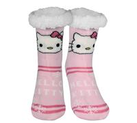 United Labels Hello Kitty Hut Socks - House Socks for Women Cuddly Socks Fluffy Winter Socks Warm Women Socks Pink