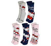 United Labels Hello Kitty Socks for Women - Women's Sneaker Stockings 38-43 (Pack of 5)