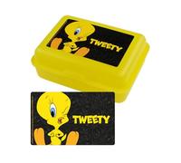 United Labels Looney Tunes Tweety Lunch Box with Divider Yellow