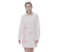 United Labels Pink Panther Nightdress for Women Sleep Shirt Pyjama Shirt Long Sleeve Top Pink, pink, XL