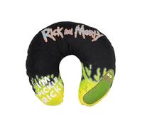 United Labels Rick and Morty Pickle Rick Travel Neck Pillow Comfortable Travel Pillow Neck Pillow Car Aeroplane Black