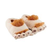 United Labels slippers 3D half finger feet hobbit slipper plush slippers (41/43 EU, numeric_41)