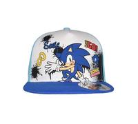 United Labels Sonic The Hedgehog Cap for Boys - Children's Baseball Cap Adjustable Blue/Turquoise