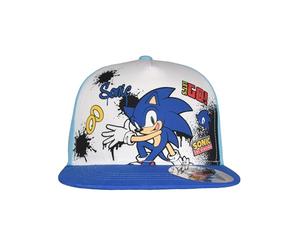 United Labels Sonic The Hedgehog Cap for Boys - Children's Baseball Cap Adjustable Blue/Turquoise
