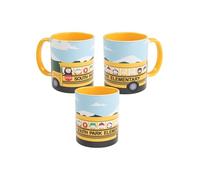 United Labels South Park Mug - Elementary Bus School Bus Coffee Mug Mug Ceramic Coffee Mug Yellow 320 ml
