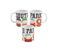 United Labels South Park Mug - Eric, Kenny, Kyle & Stan Coffee Mug Ceramic Coffee Mug White 320 ml