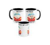 United Labels South Park Mug - Moods of Cartman Coffee Mug Mug Ceramic Coffee Mug White/Black 320 ml