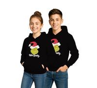 United Labels The Grinch Hoodie for Boys and Girls - Children's Hoodie Pullover with Hood Sweatshirt Black