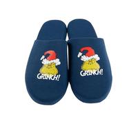 United Labels The Grinch Slippers for Men - Grinch! Slippers Blue, blue, 8.5/9 UK