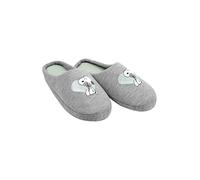 United Labels The Peanuts slippers for women Snoopy - heart slippers slippers grey (eu_footwear_size_system, adult, women, numeric_range, medium, numeric_41, numeric_42)