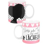 United Labels The Peanuts Snoopy Magic Mug - Start Every Day with a Smile Coffee Mug Coffee Mug Ceramic Colour Change Mug 320 ml