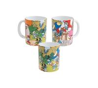 United Labels The Smurfs Mug - Smurf Village Coffee Mug Mug Ceramic Coffee Mug 320 ml