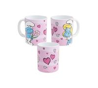 United Labels The Smurfs Mug - Smurfette Coffee Mug Mug Ceramic Coffee Mug 320 ml Pink