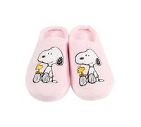 United Labels Women's The Peanuts Snoopy Woodstock Slippers - Pink, Size 6-6.5 UK