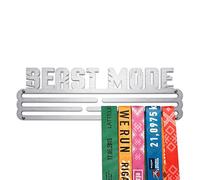 United Medals BEAST MODE Sport Medal Hanger Display | Stainless Steel Medal holder | Awards display rack for up to 30 medals