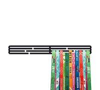 United Medals BLANK Sport Medal Hanger Display | Matte Black Steel Medal holder | Awards display rack for up to 60 medals