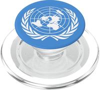 United Nations flag of the UN PopSockets PopGrip for MagSafe