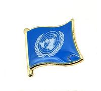 United Nations UN Metal Enamel Country Flag Pin Badge