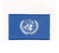 United Nations VN Uno United Nations UN Flag Sew-On Badge/Iron-On Patch K 8 UK