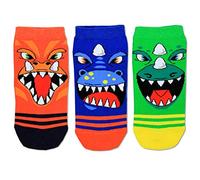 United Oddsocks - 3 Liner Oddsocks for Boys - 3 Fun and Mismatched Oddsocks Dinosaur Roar UK 12-5.5 EUR 30.5-38.5 US 13.5-8 | Birthday, Christmas, Festive Gift for Kids