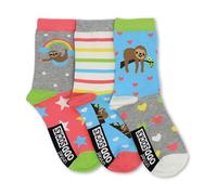 United Oddsocks -3 Oddsocks For Women - Sloth, Multi, UK4-8 EUR 37-42 US 6.5-10.5