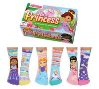 UNITED ODDSOCKS BE A PRINCESS SIX ODD SOCKS FOR GIRL UK SIZE 9 - 12