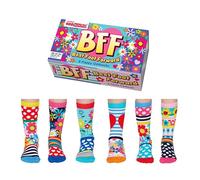 United Oddsocks Best Foot Forward 6 Oddly Coordinated Kids Socks UK 12-5.5