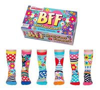 United Oddsocks Best Foot Forward 6 Oddly Coordinated Kids Socks UK 12-5.5