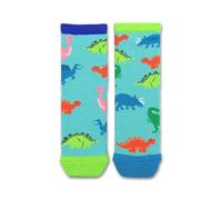 United Oddsocks Bronto Odd Pair for Kids - 1 Mismatched Pair of Dinosaur Socks - UK 9-12, EUR 27-30, US 9.5-13 - Colourful, Cotton Rich Dino Gift for Kids - Fun Socks with Prehistoric Flair
