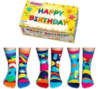 United Oddsocks Children's Happy Birthday Boxed Socks - Childs Birthday Present