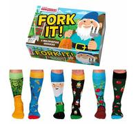 United Oddsocks Fork It Gardening Themed Men's Socks - Men`s Novelty Socks