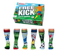 Mens Odd Socks Novelty Football Sport Funny United Oddsocks Free Kick 6-11