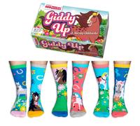 Giddy Up 6 Horsey Odd Socks