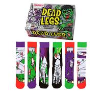United Oddsocks Men's Dead Legs Odd Socks Novelty Mismatched 3 Odd Pairs | Size: 6-11 United Oddsocks Multicolor 6-11
