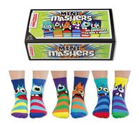 UNITED ODDSOCKS MINI MASHER SIX SCARILY GOOD ODD SOCKS UNISEX UK SIZE 9 - 12