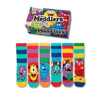 United Oddsocks The Meddlers Gift Box - 6 Mischievous Odd Socks for Kids