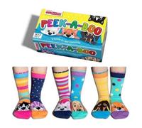 United Oddsocks United Odd Socks P Boo 6 Ready Or Not Oddsocks 6 Pack Mix And Match Kids Socks Uk 9 12 Eur 27 30