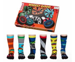 United Oddsocks Wheely Good Car Themed Children's Socks - Christmas Gift Idea